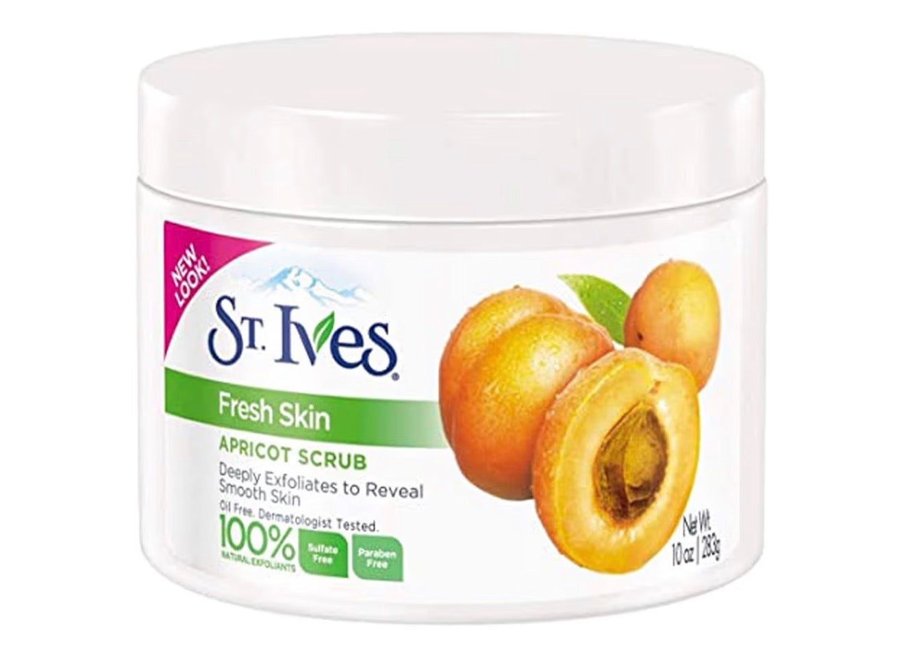 St. Ives Fresh Skin Invigorating Apricot Scrub 10 Oz (2 Pack)